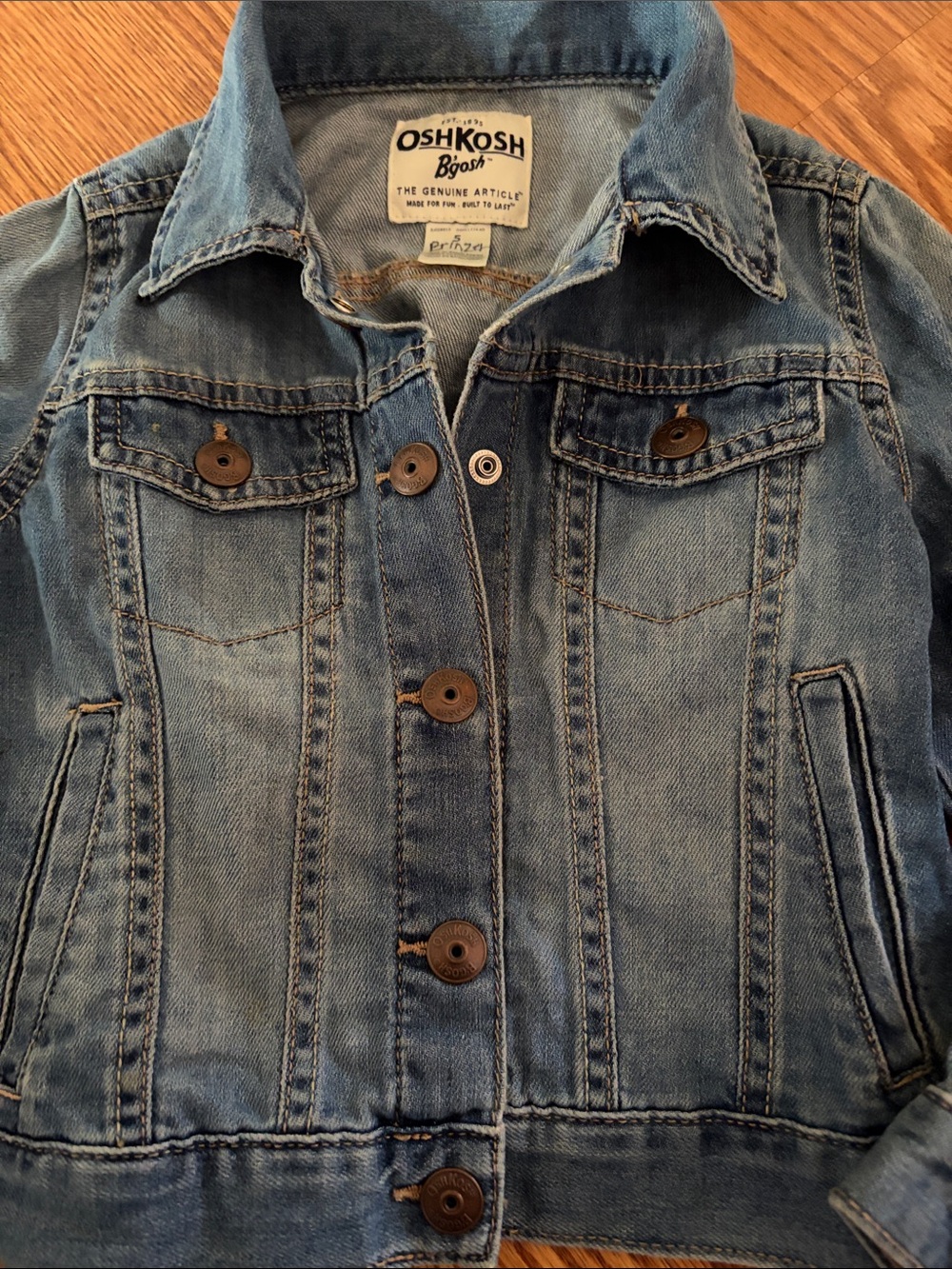 OshKosh B'gosh Blue Denim Jean Jacket for Kids
